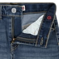 thumbnail image 2 of Levi Strauss Signature 5-Pocket Denim High Rise Shorts, Sizes 5-18, 2 of 5