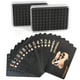 thumbnail image 1 of Juego de cartas LotFancy Black Poker impermeable con fundas, 2 unidades LotFancy LotFancy, 1 of 8
