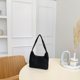 thumbnail image 4 of Bolsa de hombro con diamantes de moda, de mano para mujer, de mano para axilas de noche (negro) Ehuebsd Para Estrenar, 4 of 9