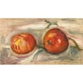 thumbnail image 2 of Pierre-Auguste Renoir 18x12 Black Ornate Wood Framed Double Matted Museum Art Print Titled - Two Apples (1915), 2 of 5