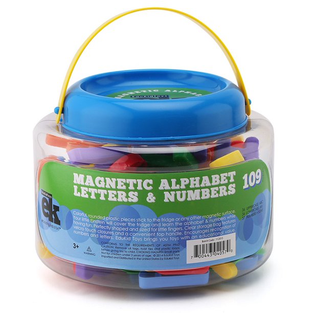 EduKid Toys LETTERS & NUMBERS 109 Educational in