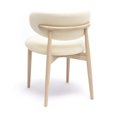 thumbnail image 5 of Zinea Cream Performance Textured Velvet Dining Chair, 5 of 7