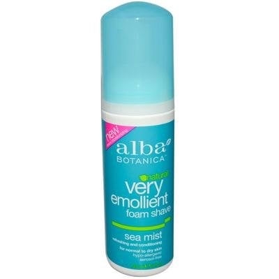 Hain Celestial Group Alba Botanica Very Emollient Foam Shave, 5 oz