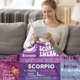 thumbnail image 3 of LHSHID Scorpio Gifts for Women Scorpio Throw Blanket Scorpio Zodiac Gifts for Women Scorpio Astrology Throw Blanket Birthday Scorpio Gifts for Women Men 60x80in, 3 of 6