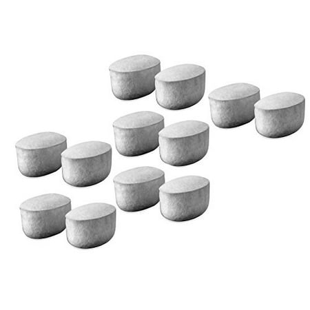 

12-Pack Charcoal Replacement Water Filter for Calphalon 1838803