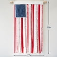 thumbnail image 3 of 4th of July Decorations - 4 x 2.2 Ft Rag American Flag Banner for Home Party Wall Hanging Decor - Independence Day Accessories for 250th Anniversary Celebration Indoor Outdoor(2PCS), 3 of 8