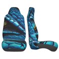 thumbnail image 5 of Haiem Blue Viper Snake Closeup Face Printed Car Seat Covers Set of 2, Universal Fit Car Seat Covers,Protective Seat Covers,Comfortable Car Seat Covers, Easy Installation Seat Covers, 5 of 9