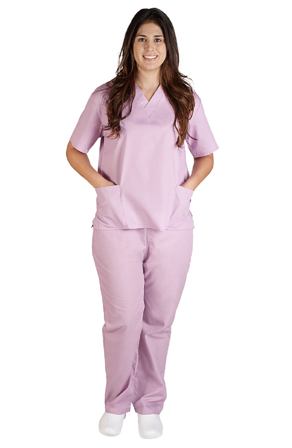 M&M Scrubs Solid Scrub Set - FREE SHIPPING XXS TO 5XL - Walmart.com