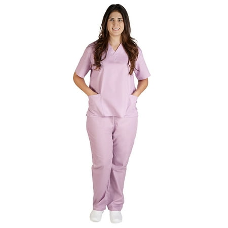 

M&M Scrubs Solid Scrub Set - FREE SHIPPING XXS TO 5XL