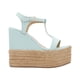 thumbnail image 2 of Sandalia De Plataforma Con Yute Para Mujer Color Aqua Platonia CLEOPATRA-04-AQUA, 2 of 8
