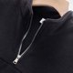 thumbnail image 5 of pstuiky Camisas de manga larga abrigadas para hombre, Sudadera con capucha y bolsillo para hombre, estilo casual, de manga larga, con cremallera y medio cárdigan, de color liso top de hombre l, 5 of 7