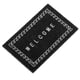 thumbnail image 4 of Alfombra de Bienvenida en Miniatura Alfombra de Puerta Delantera Alfombra de Piso para Accesorios de de 1/ Negro, tal se describe Hugo Estera de la casa de muñecas, 4 of 5