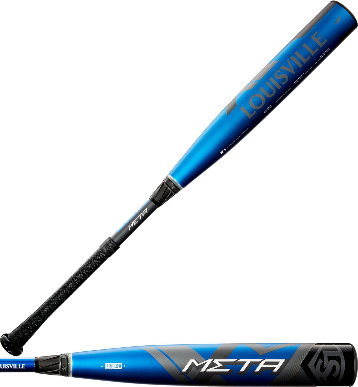 Louisville Slugger Meta 2020 3-Piece Composite BBCOR Baseball Bat, 34&quot; (-3) - 0 ...