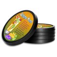 thumbnail image 1 of Silicone Non-Slip Drink Coasters with Removable Printed Absorbent Felt Pad - Set of 4 - Bahama Mama - Image by Dan Morris, 1 of 3