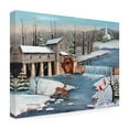 thumbnail image 4 of Trademark Fine Art 'Pigeon Forge In The Winter' Canvas Art by Arie Reinhardt Taylor, 4 of 4
