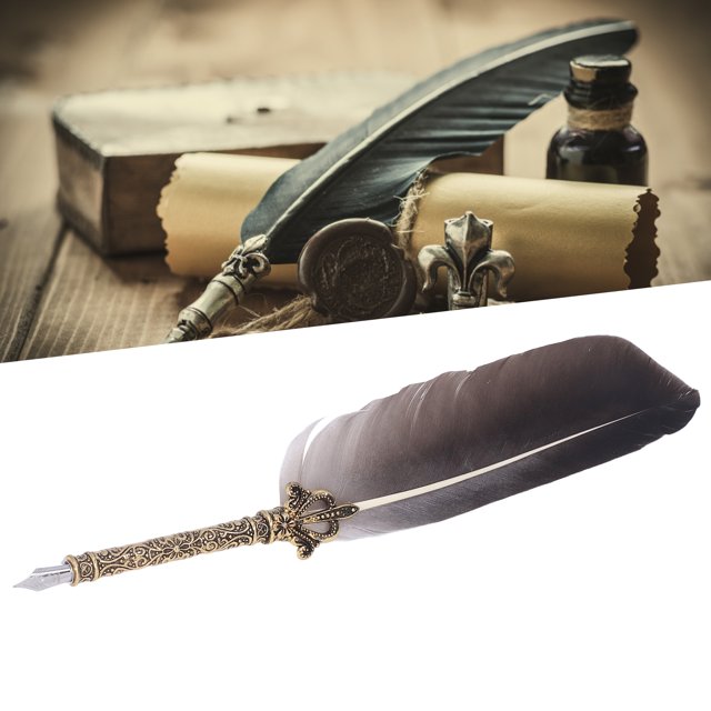 Pluma, Pluma Retro, Colores Exquisitos, Resistente Al Desgaste, Con Soporte Para Bolígrafo De Botella De 5 Puntas Para Dibujar