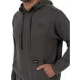 thumbnail image 2 of Genuine Dickies Men's Fleece Pullover with Flannel Lined Hoodie, 2 of 5
