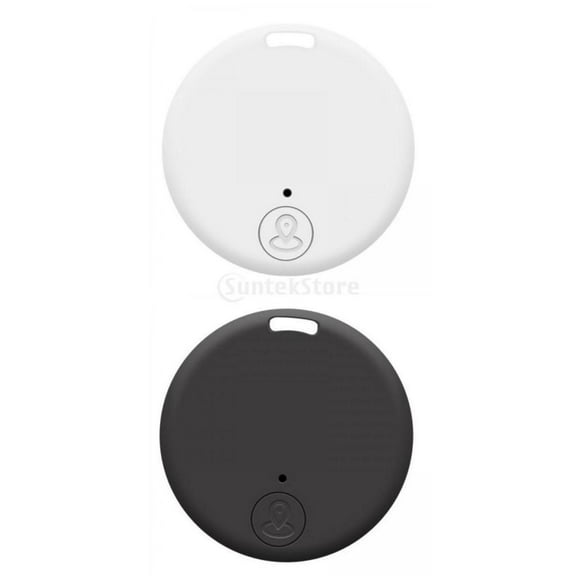 2x Dispositivo Localizador de Seguimiento con Control de Foto de Aplicación para Billeteras Hugo Rastreador Bluetooth