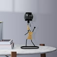 thumbnail image 3 of veasfak Candlestick Sculpture Centerpiece Abstract Character for Dining Table Decoration Rope C, 3 of 9