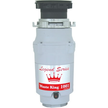Standard Waste Disposer Flange - Waste King Legend Series EZ-Mount 1/2 HP Continuous Feed Garbage Disposal
