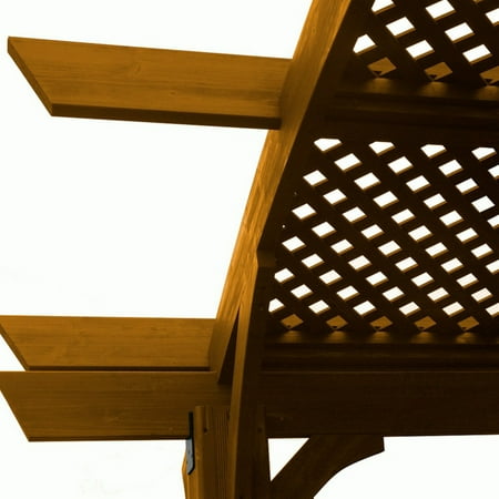 Single Lattice Roof Panel for Sonoma 16 x 16 ft. Pergola