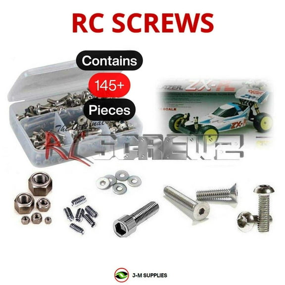 RCScrewZ Stainless Screw Kit kyo013 for Kyosho Lazer ZX-R 4WD 1/10 Electric Buggy (#3147) | SET