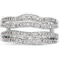 thumbnail image 4 of 14K White Gold Diamond Guard (Size 7) Made In India rm3108b-048-waa, 4 of 5