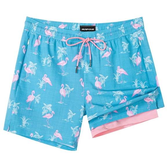 Bañador para Hombre SURF CUZ con Tiro de 13 cm y Bolsillos con Cremallera