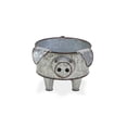 thumbnail image 3 of Home Decorative Galvanized Metal Piglet Planter, 3 of 6
