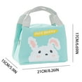 thumbnail image 3 of Vikakiooze 2022 Portable Cartoon Insulation Bag Thick Aluminum Foil Insulation Lunch Box for Back-to School Fall savings, 3 of 4