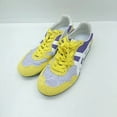 thumbnail image 1 of Onitsuka & Tiger Low Sneakers Size US6/24 Yellow Purple Women's Men's E, 1 of 6