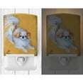 thumbnail image 2 of Caroline's Treasures MH1033CNL Japanese Chin Red White Play Ceramic Night Light, 6x4x3", multicolor, 2 of 2