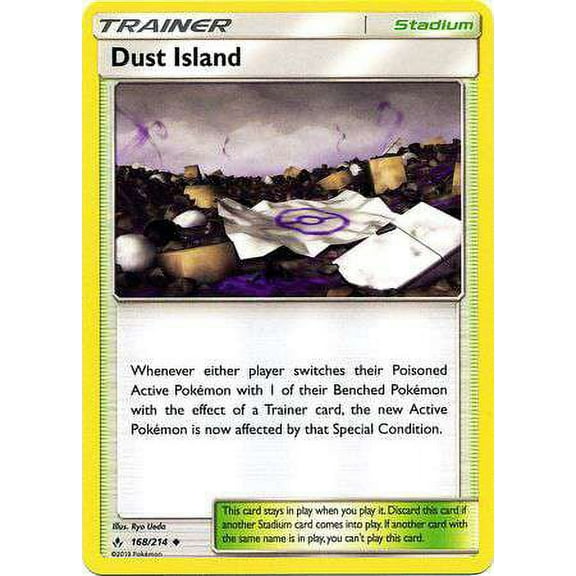 Pokemon Unbroken Bonds Dust Island #168