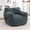 Green, variant on Noble House Nexo Plush Stuffed Memory Foam Bean Bag Sofa, Large Comfy Lounger with Armrest for Living Room, Green