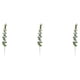 thumbnail image 1 of Wosthever 12x hojas artificiales de boda verdes amigables con la piel para decoración de jardín, aplicación amplia, fiesta de boda, verde Type1 NO1, 1 of 6