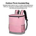 thumbnail image 4 of Lightweight Insulated Bag Insulated Bag for Camping Travel Portable Ice Chest Box with Capacity Zipper Closure Leak-proof Waterproof Design for Drinks, 4 of 8