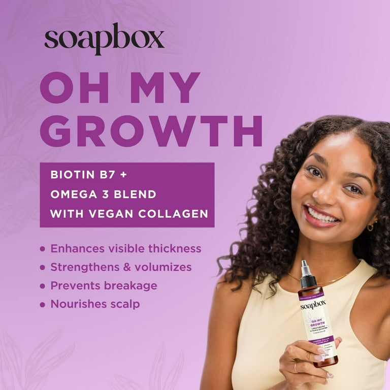 Soapbox Oh My Growth Lengthening Vitamin Booster Rinse-Out
