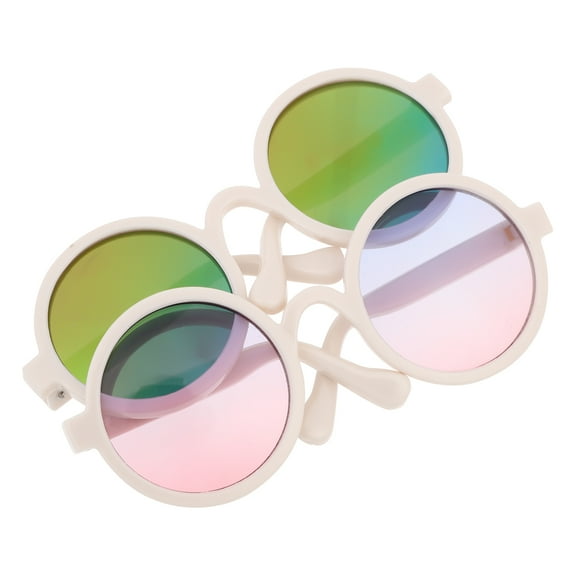 WINOMO Cool Decorative Pet Glasses for Daily Wearing Photo Props Fashion Plastic Most Pets