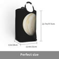 thumbnail image 3 of DouZhe 50L Rectangular Laundry Basket, Space Universe Planet Stars Prints Waterproof Foldable Laundry Hamper with Aluminum Handles, 3 of 6