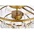 thumbnail image 6 of Ella 14 inch flush mount in brass, 6 of 7
