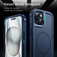 thumbnail image 6 of JETech Case for iPhone 15 6.1-Inch Compatible with MagSafe, Heavy Duty Dual-Layer Rugged Protection, Shockproof Protective Tough Phone Magnetic Cover (Navy), 6 of 6