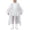 White01, variant on XUNKUSGA Reusable Rain Ponchos for Kids Classic Solid Color lightweight Waterproof Raincoats with Hood Drawstring Thickened Foldable Ponchos for Boys Girls