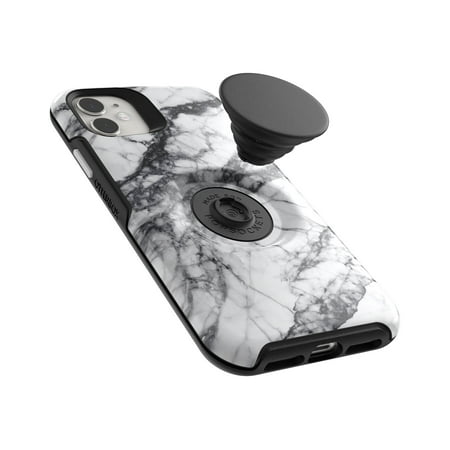 OtterBox - Otter + Pop Symmetry Series Case for Apple® iPhone® 11 - White Marble