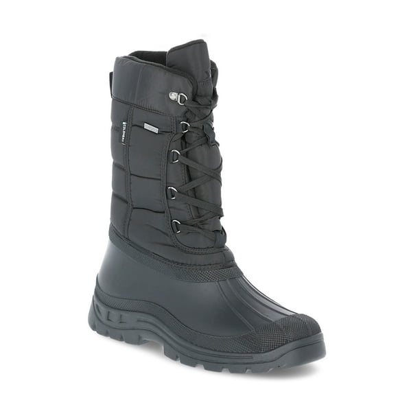 TrespassStraiton II Bottes d'Hiver Imperméables pour Hommes Longueur Plus Longue Chaussures Isolées
