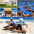 thumbnail image 4 of 8Pcs Colorful Towel Clips for Chairs HADEEONG Beach Towel Bands Fruit Patterns Elastic Towel Holder Strap for Lounge Beach Pool Cruise Chairs Summer Trip Essentials, 4 of 8