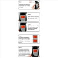 thumbnail image 2 of 2X Car Breath Alcohol Tester Handheld Breathalyzer Alcotest Alcohol Test Tools Backlight Digital Digital DUI Meter, 2 of 6