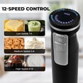 thumbnail image 3 of Pukomc Hand Mixer,5-in-1 Multifunctional Portable Charging Device Hand Blender,with lmmersion Blender and Beater,Whisk,Milkshake Bars,Blender Vessel,, 3 of 8