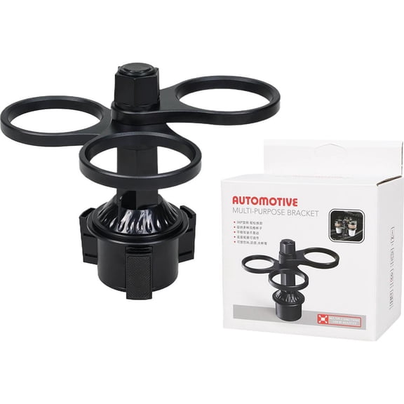 Cup Holder Expander,3 in 1 Car Cup Holder Expander Adapter,3 in 1 Multifunctional Car Cups Holders,Adjustable CupHolder,360 Rotating Cars CupHolder,for Cups Water Bottle Cars Truck