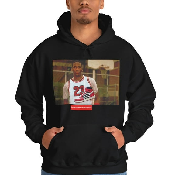 Glass House Apparel Michael Jordan Destined for Greatness Hoodie High Quality Sweatshirt