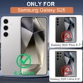 thumbnail image 2 of MYKOMI Case for Samsung Galaxy S25 with Kickstand, Compatible with MagSafe, Premium Metal Camera Cover Case for Samsung S25, Military-Grade Protection Magnetic Phone Case for Galaxy S25, 2 of 7